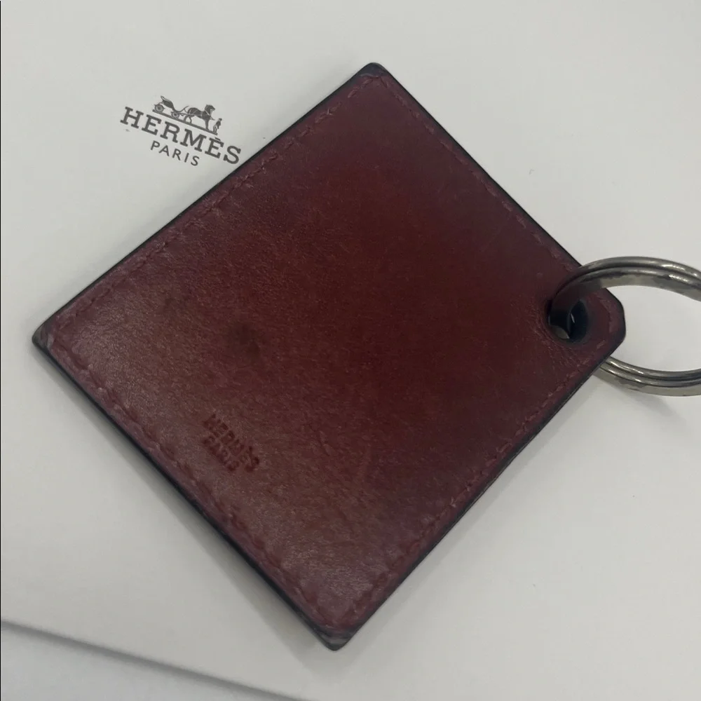 Hermes Maison Casa Home Leather Keyring